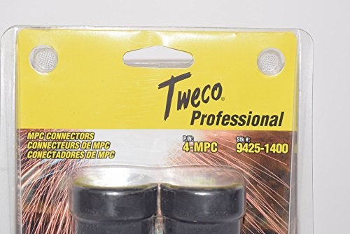 Tweco Cable Connector, Male/Female, Double, PK2 - Image 2
