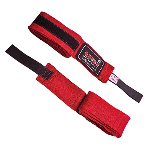USI UNIVERSAL Boxing Hand Wraps Pack of 2 Pairs Wraps For Boxing Martial Arts MMA Inner Hand Wraps/Bands for Punching (4.55METER) - Image 4