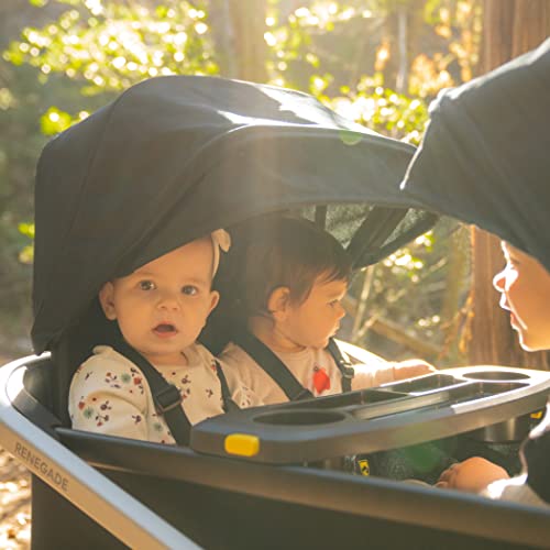 BOB Gear Renegade Stroller Wagon Water-Resistant Dual Canopy Kit, Nightfall - Image 5