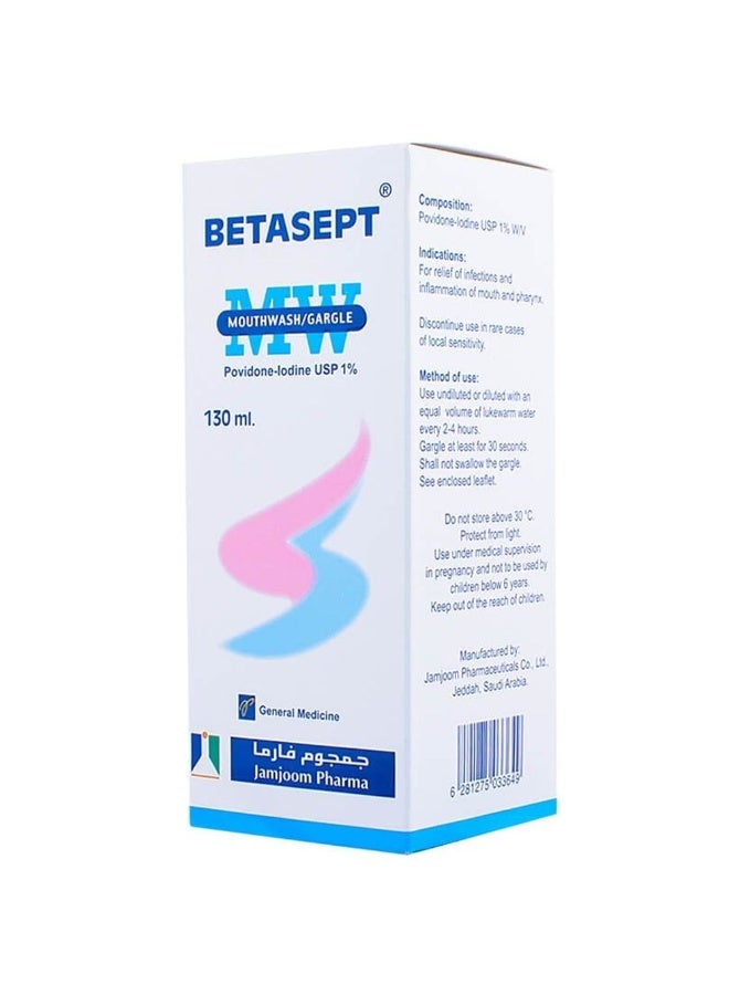 Betasept Mouthwash 130 mL