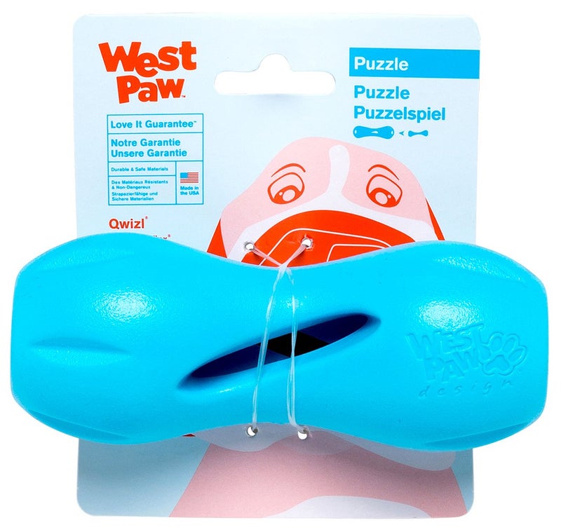 WEST PAW Design, Toy Dog Qwizl Aqua Small - Image 1