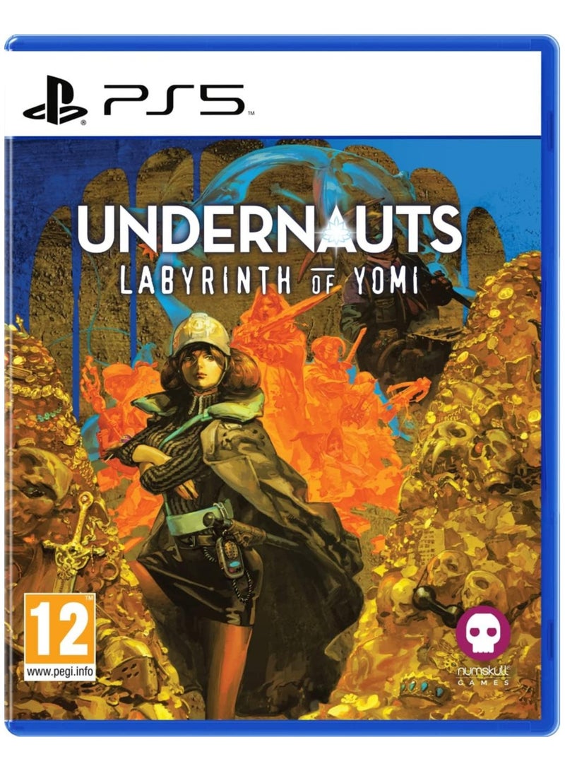 Numskull Games Undernauts: Labyrinth of Yomi (PS5) - Dungeon Crawler RPG, Horror Elements