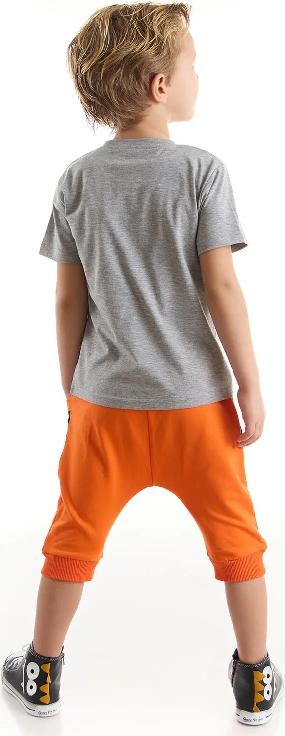 Denokids Yo Kaplan Boy T-shirt Capri Shorts Set