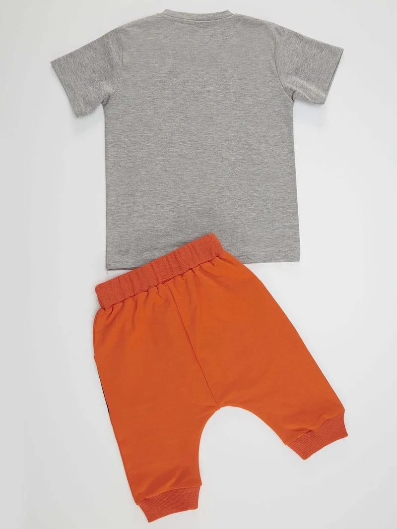 Denokids Yo Kaplan Boy T-shirt Capri Shorts Set