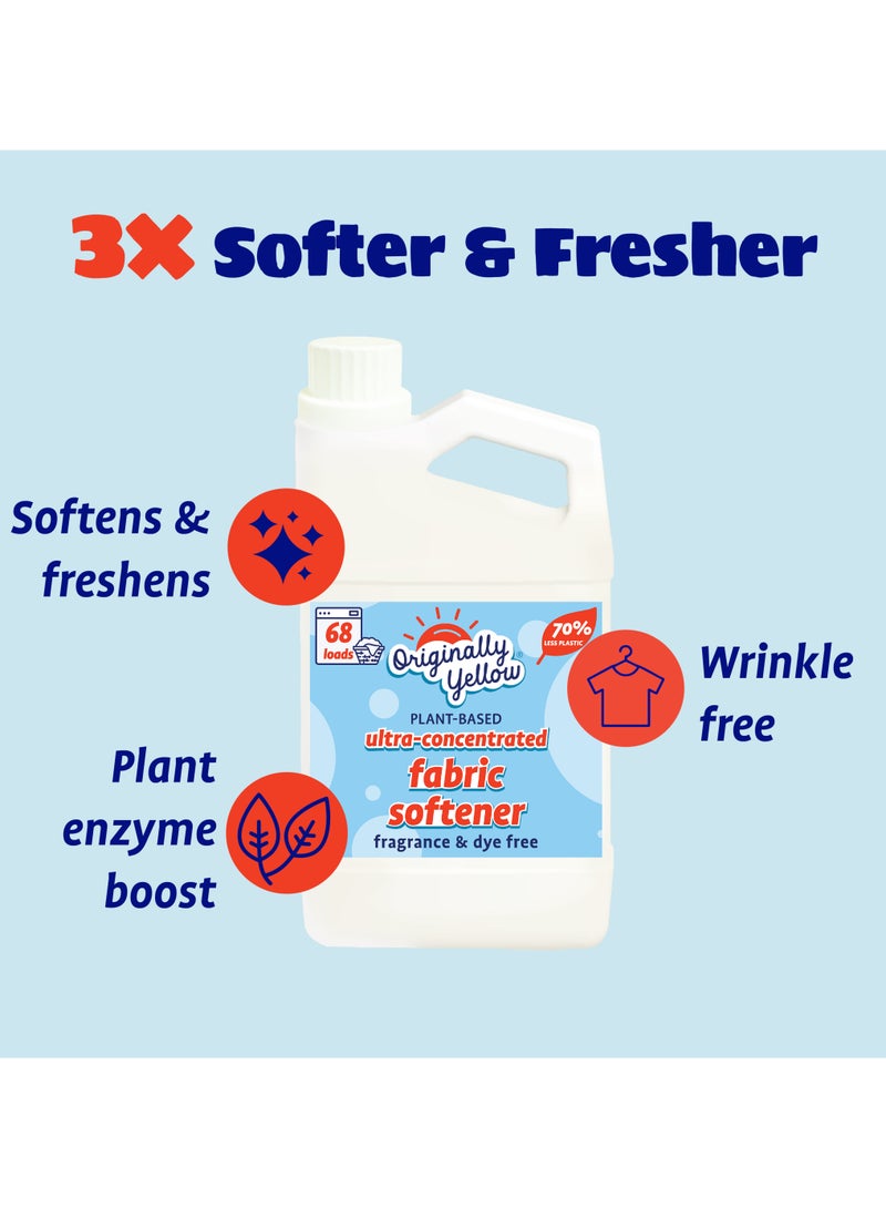 Originally Yellow Fabric Softener Fragrance Free - Image 3