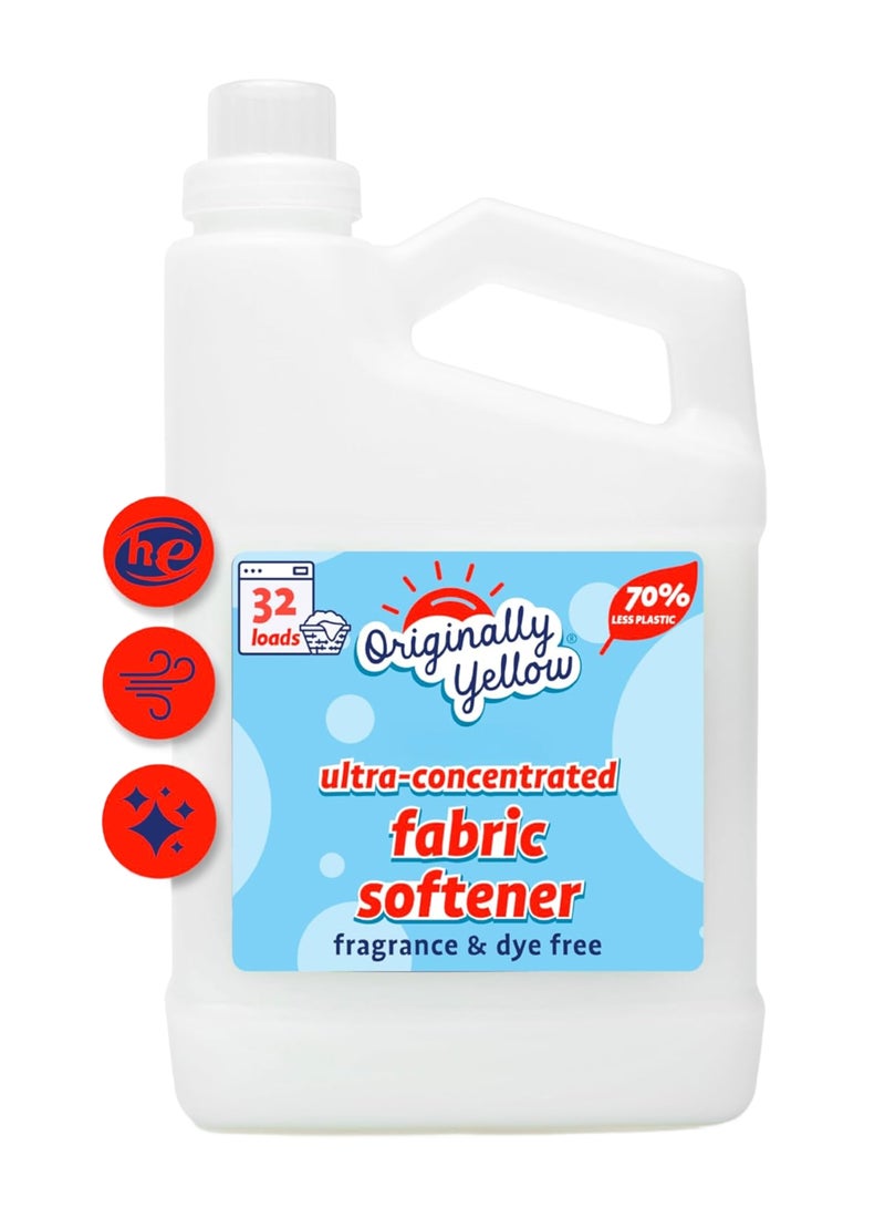 Originally Yellow Fabric Softener Fragrance Free - Image 1