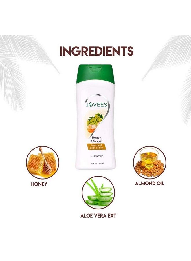 Jovees Honey And Grape Hand & Body Lotion 200Ml - Image 5