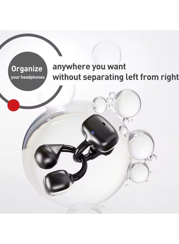 فيل FiiL Atom Wireless Headphones Ear Clip Bluetooth Earbuds - Image 3