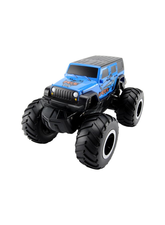 Loquat Remote Control Car Toy Led Headlights Sound Effects Stunt Car Drift Tires High-speed Off-road Vehicle-Color:D625A Blue - Image 4