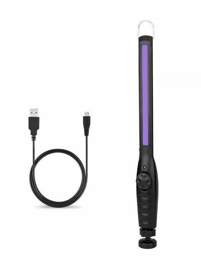 UV Light Sanitizer, UV Sanitizer Lamp Portable Travel UV Light Sanitizer Wand (Black) - Image 4