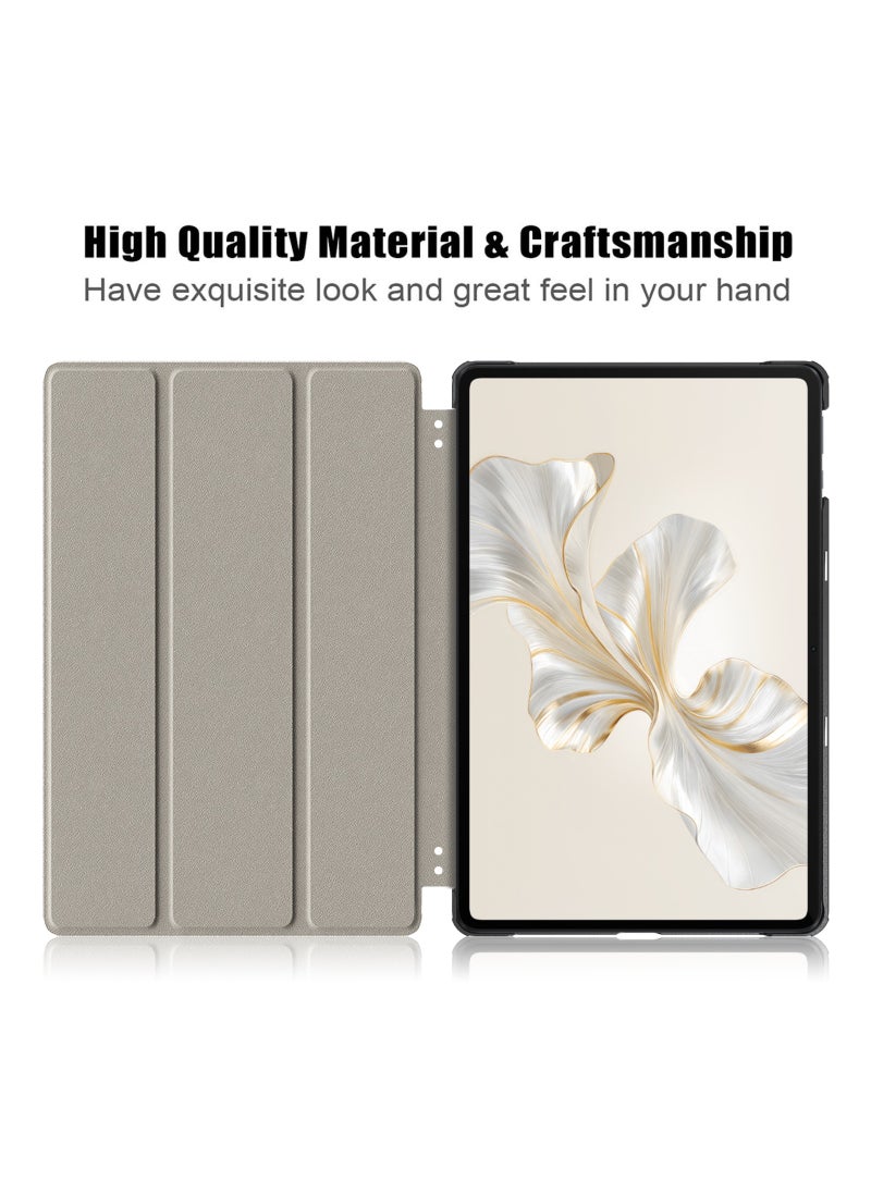 Fankalo - Tablet Case for Honor Pad 9 Ultra-Thin PU-Leather Hard Shell Cover - Image 1