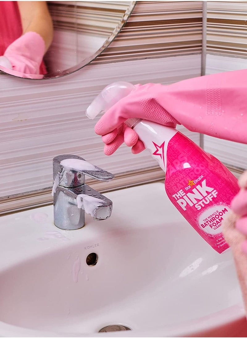 THE PINK STUFF - The pink stuff miracle bathroom foam cleaner 750ml - Image 1