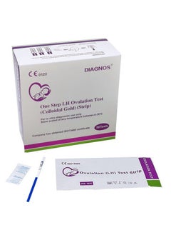 DIAGNOS 50-piece Ovulation Test Paper, Predicts Ovulation Status in the Next 24-48 Hours, Fertility Test Paper  - Image 1