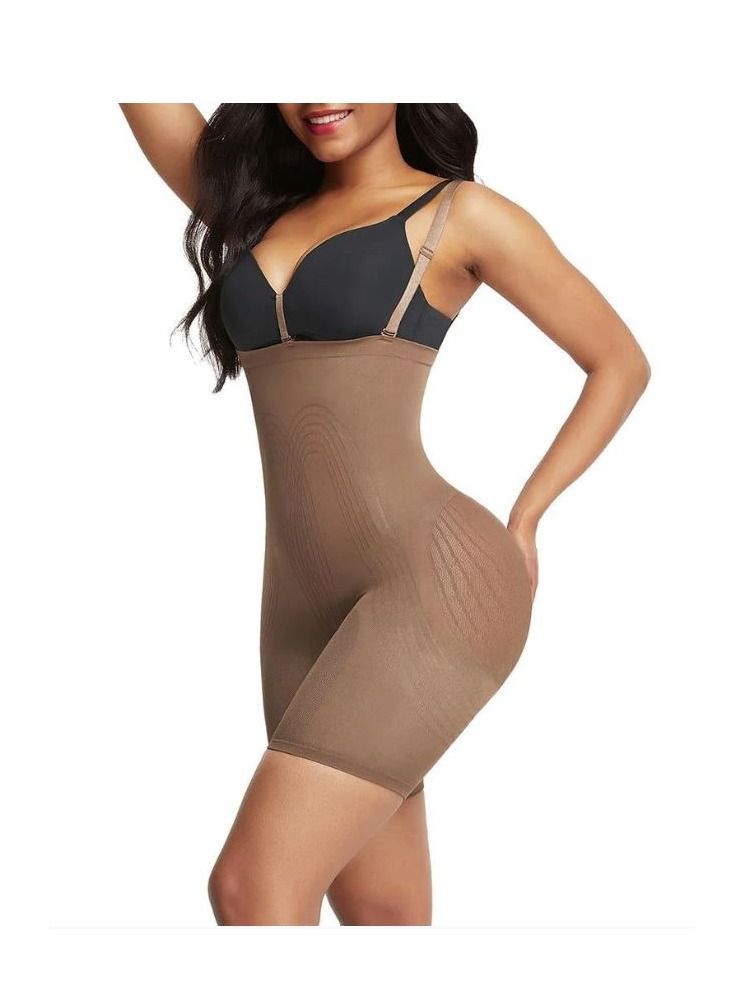 Dee trimmer Luxury High-Waisted Magic Panties for Women | Tummy Control Shapewear | Hip Lifter and Waist Trainer Body Shaper | Firming, Shaping, and Smoothing Nude Color  - Image 2