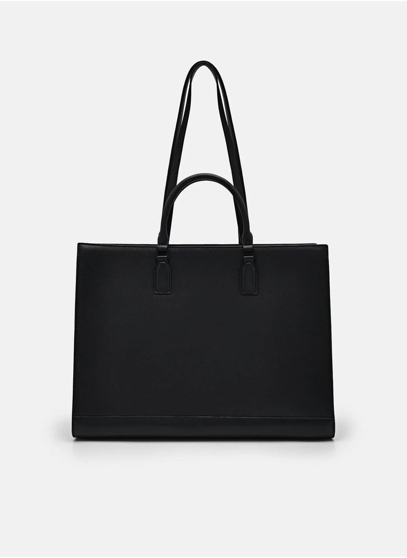 Pedro - Pedro Studio Leather Pixel Tote Bag - Image 1
