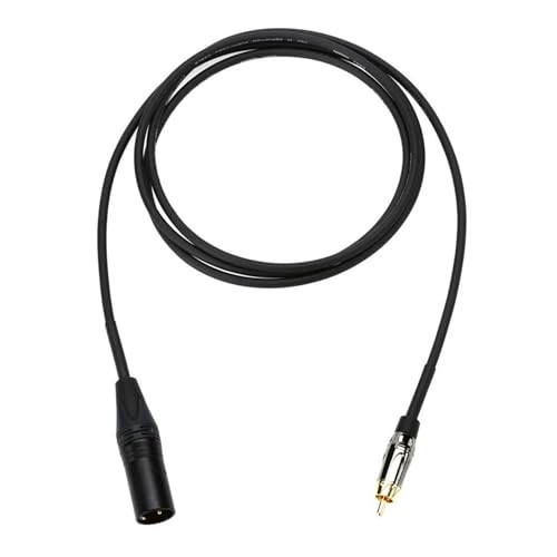 Mogami GOLD XLRMRCA06 Unbalanced Audio Adapter Cable RCA Male Plug to XLRMale Gold Contacts Straight Connectors 6 Foot - Image 1