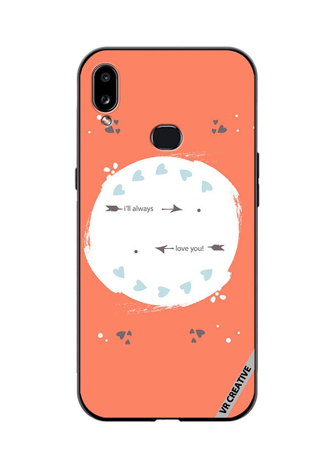 VR CREATIVE Protective Case Cover For Samsung Galaxy A10s I Will Always Love You Design Multicolour - Image 1