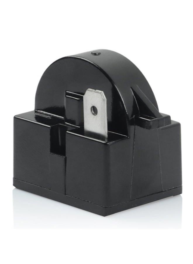 FLYPIG QP2-4.7 4.7 Ohm 1 Pin Refrigerator PTC Starter Relay Black For Vissani Danby Compressor - Image 1