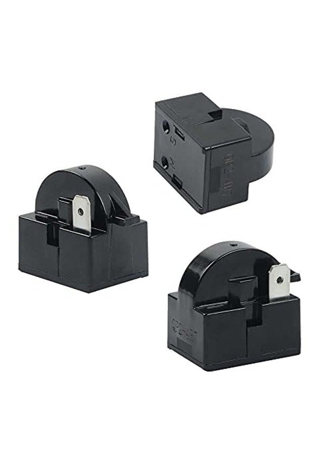 FLYPIG QP2-4.7 4.7 Ohm 1 Pin Refrigerator PTC Starter Relay Black For Vissani Danby Compressor - Image 5