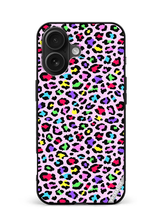 VR CREATIVE Protective Case Cover For Apple iPhone 16 Mix Pattern Design Multicolour