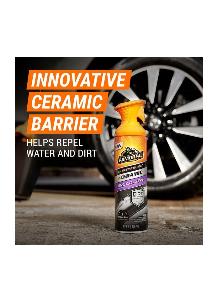 Armor All Extreme Shield Plus Ceramic Tire Coating High-Performance Spray 16oz - Image 3
