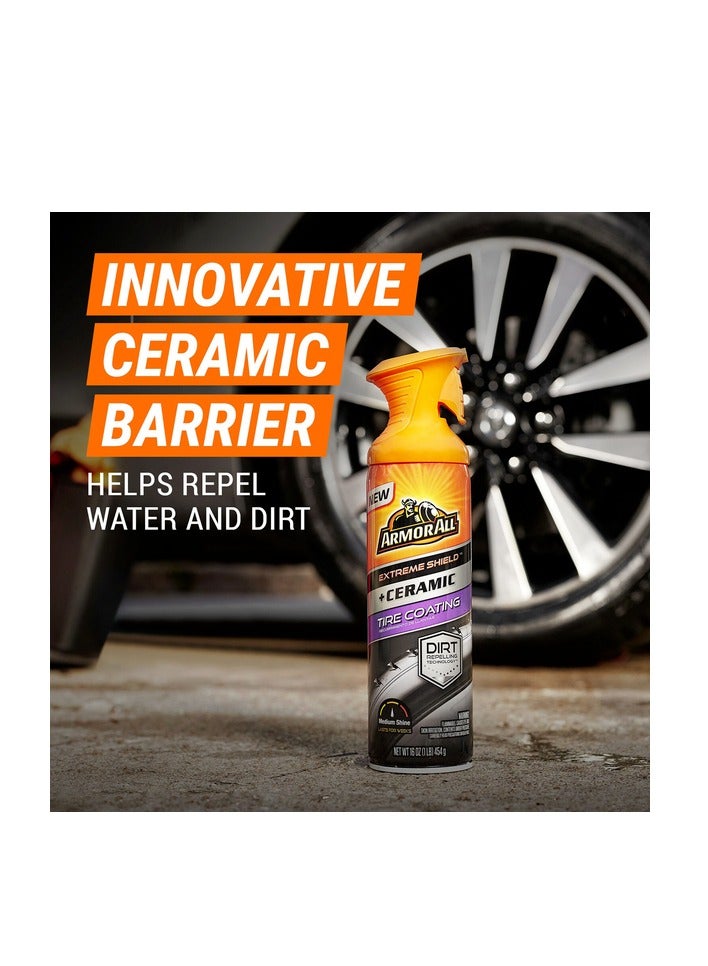 Armor All Extreme Shield Plus Ceramic Tire Coating High-Performance Spray 16oz - Image 4