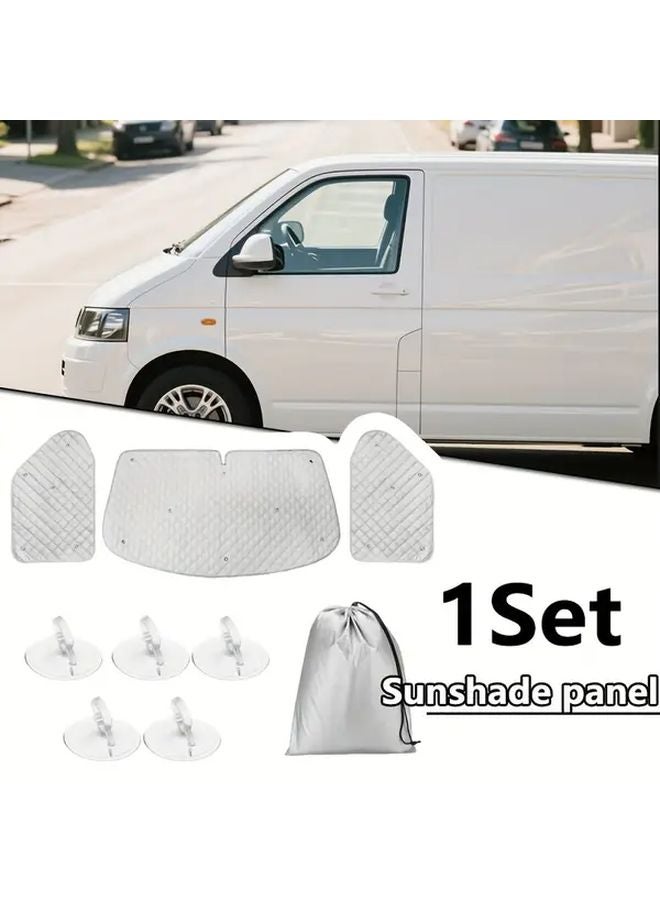 Volkswagen T4 Car Sunshade Cover Set of 3 Pieces - Image 1