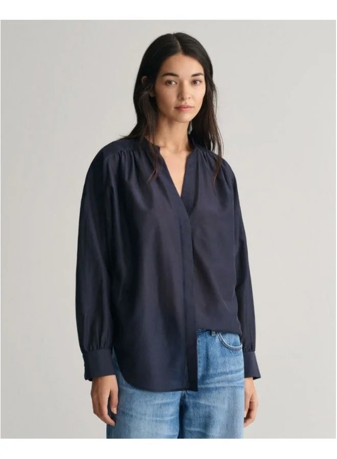 غانت Gant Cotton Silk Blouse