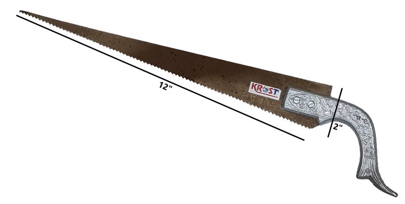 KROST Desi Karvat | Handsaw for Professionals and Craftsmen. (12" Steel Handle) - Image 2