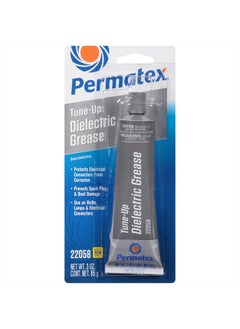 Permatex 22058 Dielectric Tune-Up Grease, 3oz. - High Performance Dielectric Grease Used To Protect Terminals, Spark Plugs, Wiring And Other Electrical Connections Against Salt, Dirt, And Corrosion  - Image 1
