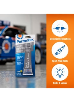 Permatex 22058 Dielectric Tune-Up Grease, 3oz. - High Performance Dielectric Grease Used To Protect Terminals, Spark Plugs, Wiring And Other Electrical Connections Against Salt, Dirt, And Corrosion  - Image 3