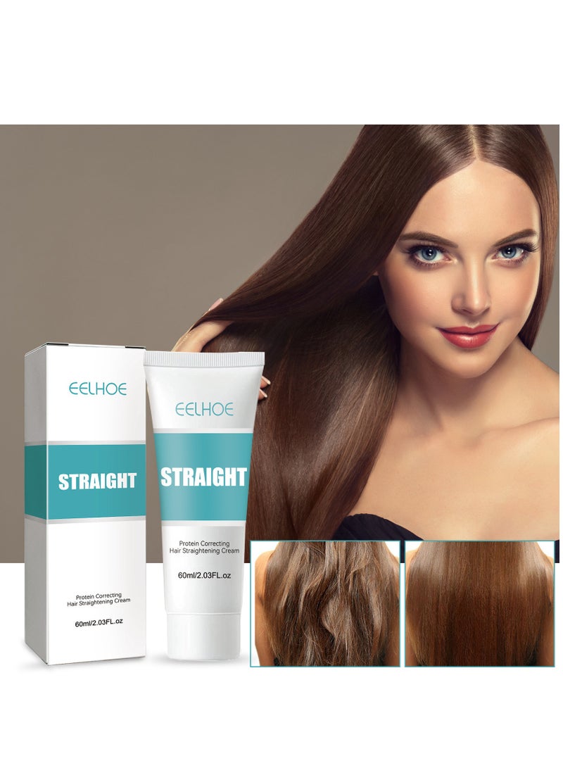 إيلهو كريم تصحيح شعر فرد الشعر البروتيني 60 مل - Image 1