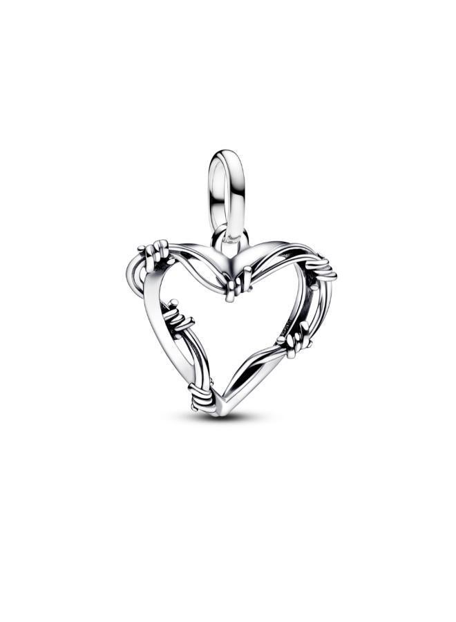 PANDORA Wire Heart Medallion Charm - Image 1