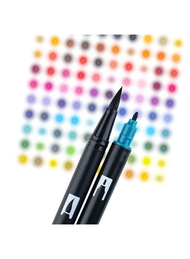 Tombow 56189 Dual Brush Pen Art Markers, Tropical, 10-Pack. Blendable, Brush and Fine Tip Markers - Image 4