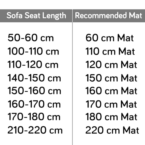 HOKIPO Polyester Quilted Sofa Mat With Bottom Waterproof Layer With Side Pockets, 175(D) X 110(L) Cm, Cream(Ar-5139-W6) - Image 3
