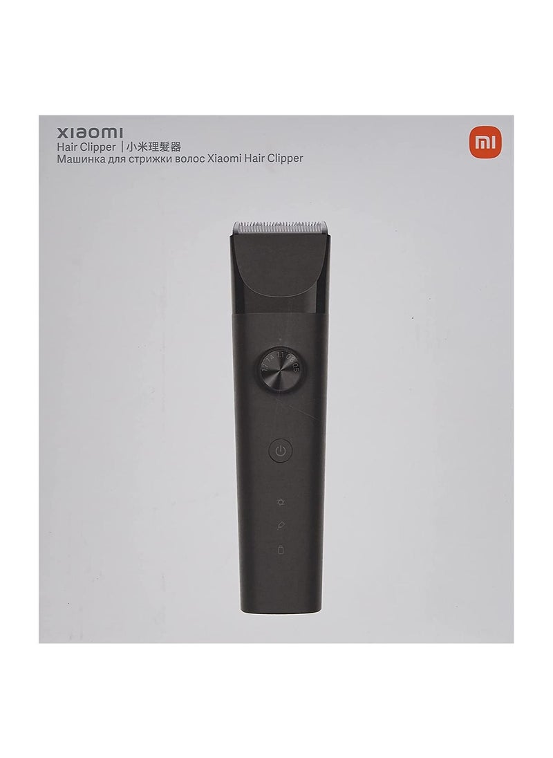 Xiaomi - Hair Clipper 14 Length Comb Settings 5 Length Micro Settings from 0.5MM to 1.7MM 180 Minute Long Battery Life IPX7 - Black - Image 1