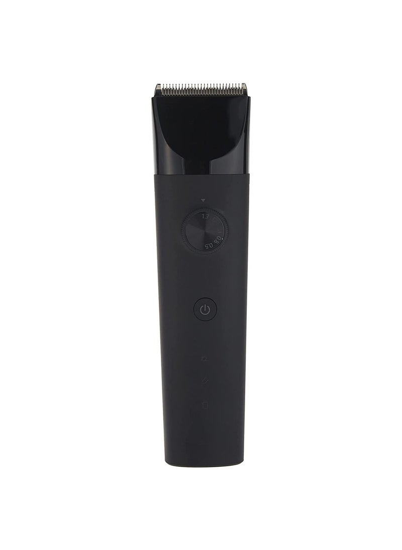 Xiaomi - Hair Clipper 14 Length Comb Settings 5 Length Micro Settings from 0.5MM to 1.7MM 180 Minute Long Battery Life IPX7 - Black - Image 1