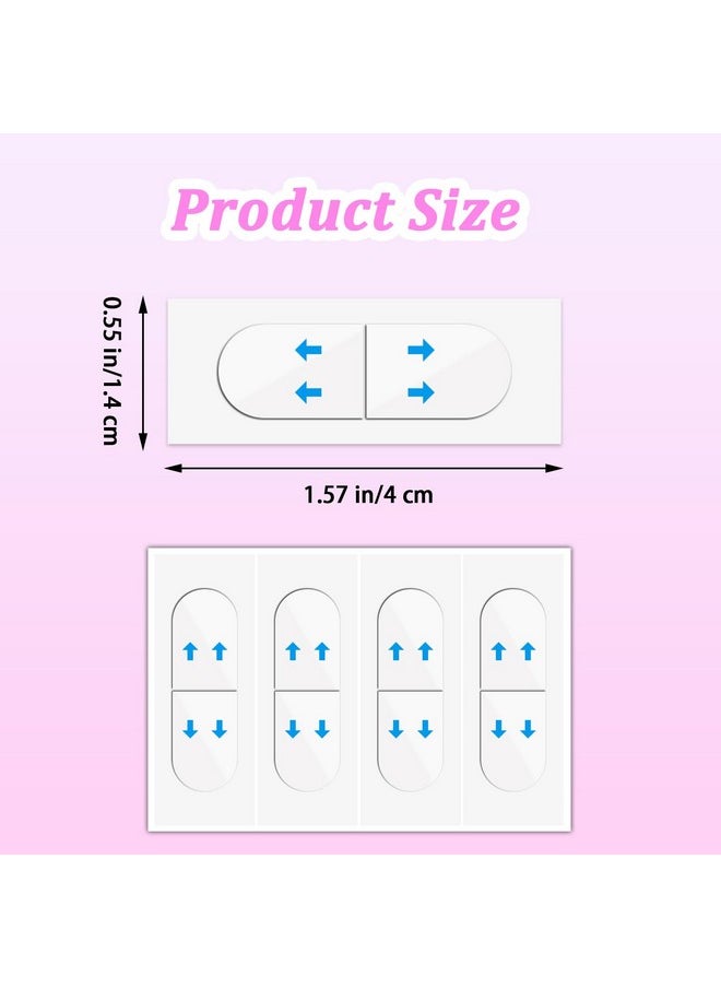 Sibba - Sibba Face Tape 160 Pcs Invisible Lift Tapes Instant Tightening Sticker Portable Neck Patches Jowls Stickers Saggy Skin Strips Face Care Tape Clear Facical Tape for Double Chin Neck Wrinkle - Image 1