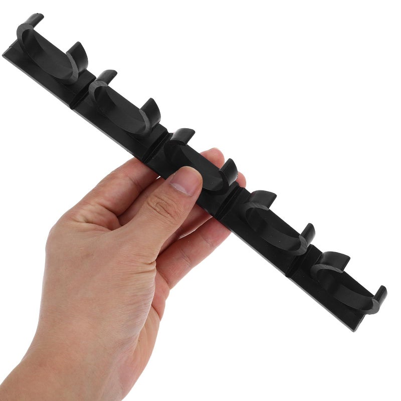 ARTIBETTER 4Pcs Black Spice Organizer Clips for Cabinet Shelf Hanging Storage - Image 5