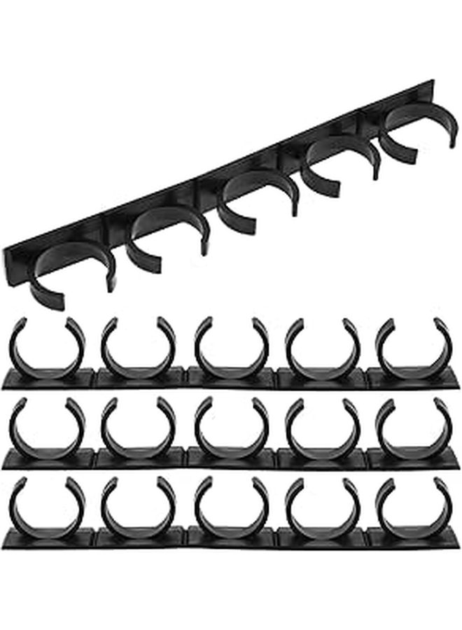 ARTIBETTER 4Pcs Black Spice Organizer Clips for Cabinet Shelf Hanging Storage - Image 1