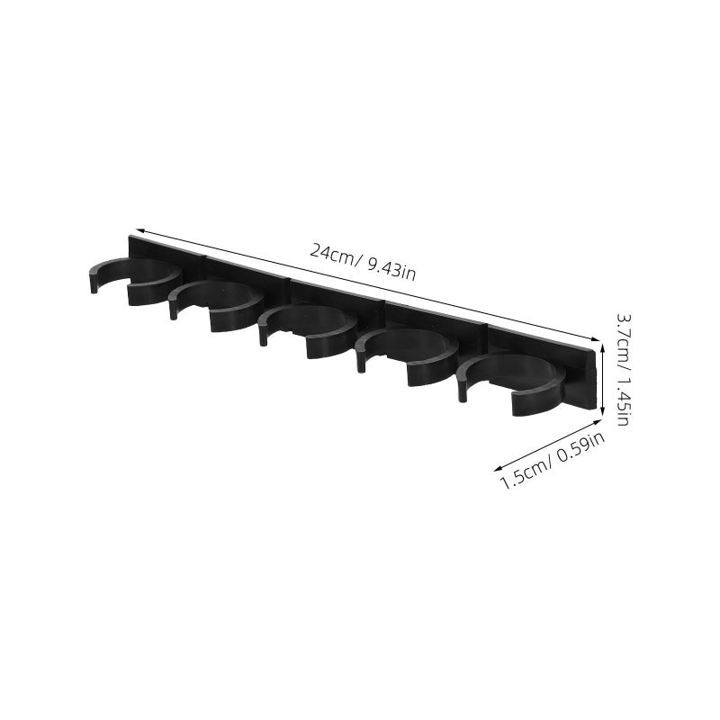 ARTIBETTER 4Pcs Black Spice Organizer Clips for Cabinet Shelf Hanging Storage - Image 3