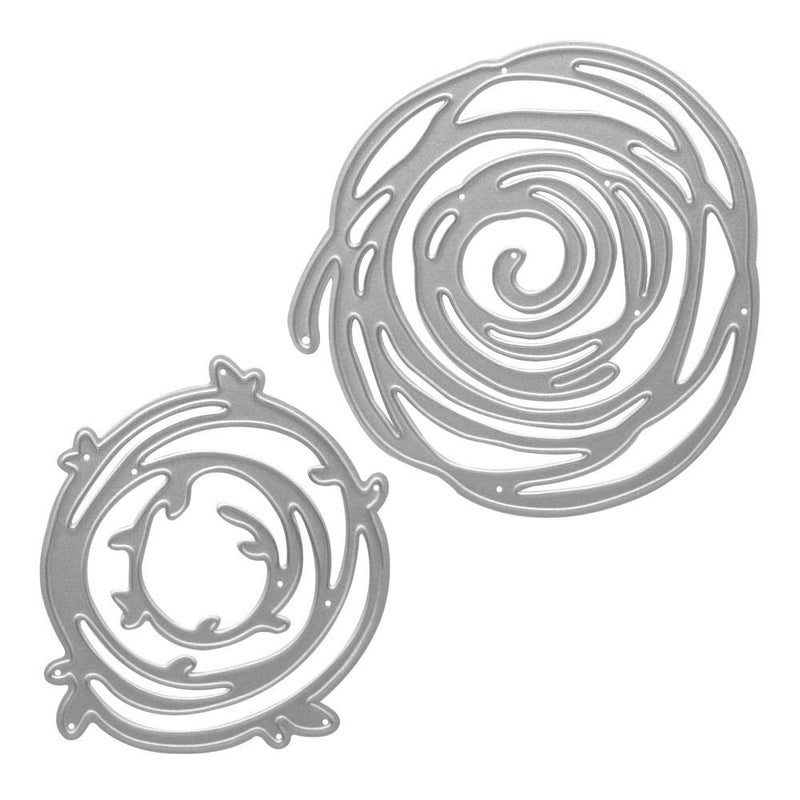 ABTOLS Metal Birds Nest Cutting Dies Circle Bird Nest Frame Die Cuts Embossing Stencils Template Mould for Card Scrapbooking and DIY Craft Album Paper Card Decor