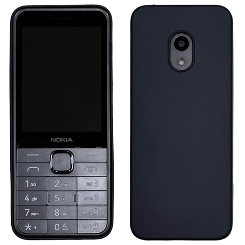 ZAOMA Thermoplastic Polyurethane Back Cover Case Compatible For Nokia 235 4G 2024 Ds-Model No. : Ta-1616-(Pack Of 2) (Nk2354GPremblk),Black - Image 1