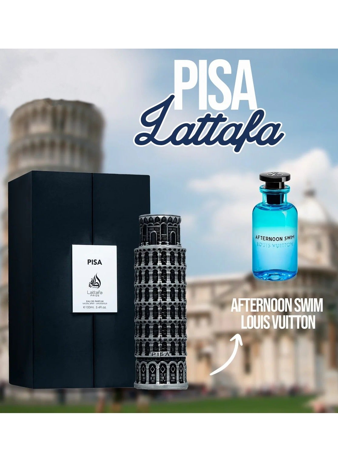 Lattafa Pride Pisa Eau De Parfum for Men -100ml | Best Price