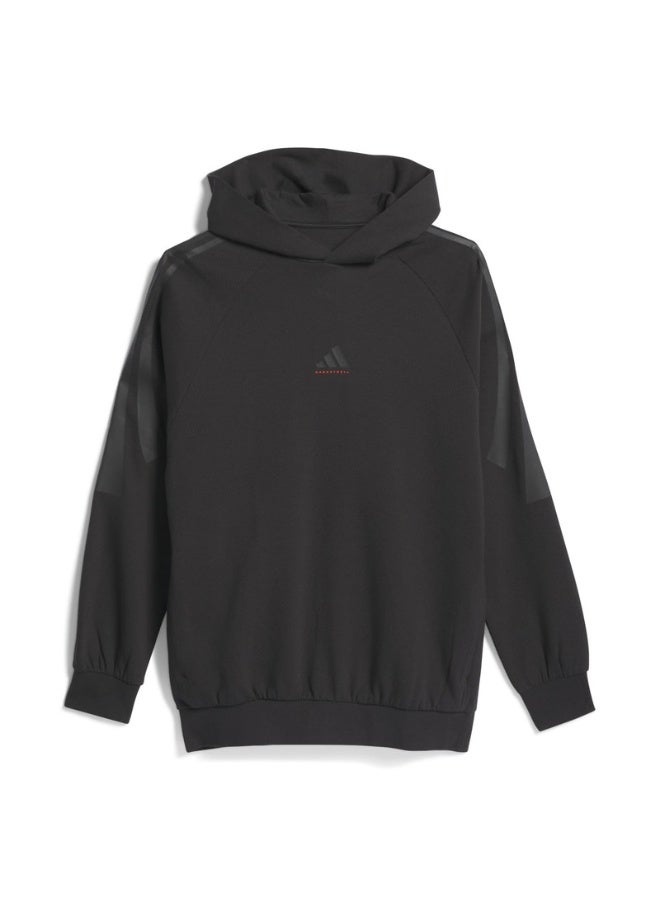 Adidas adidas ADI BB PK HOODY Black Originals Unisex SWEATSHIRTS  - Image 4