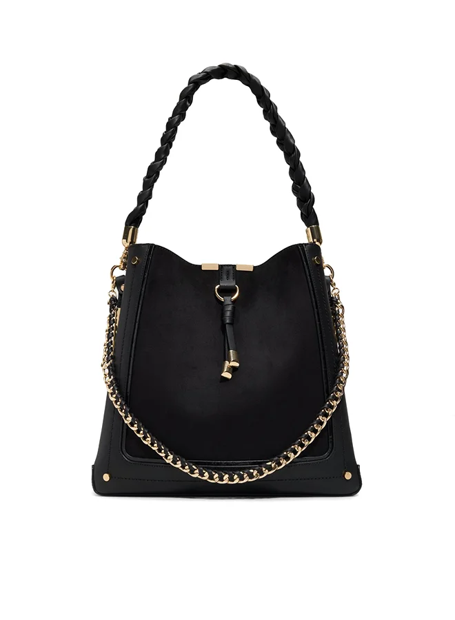 Nalayna Ladies Black Sling Bag