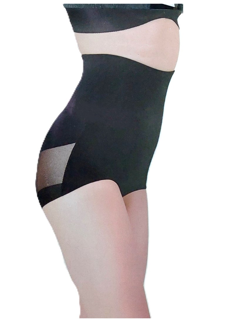 Women's corset shorts with mesh design to prevent sweating and control the tummy and waist - comfortable material, maximum stretch for the waist 42 cm - Image 4