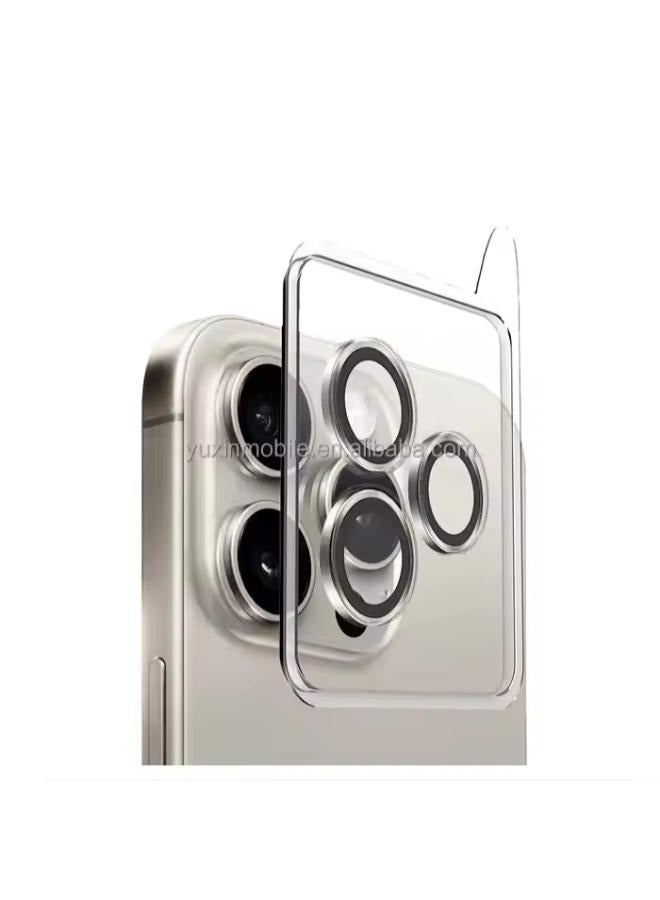 CD alloy 3D quick stick camera lens screen protector, suitable for iPhone 14Pro - Image 1