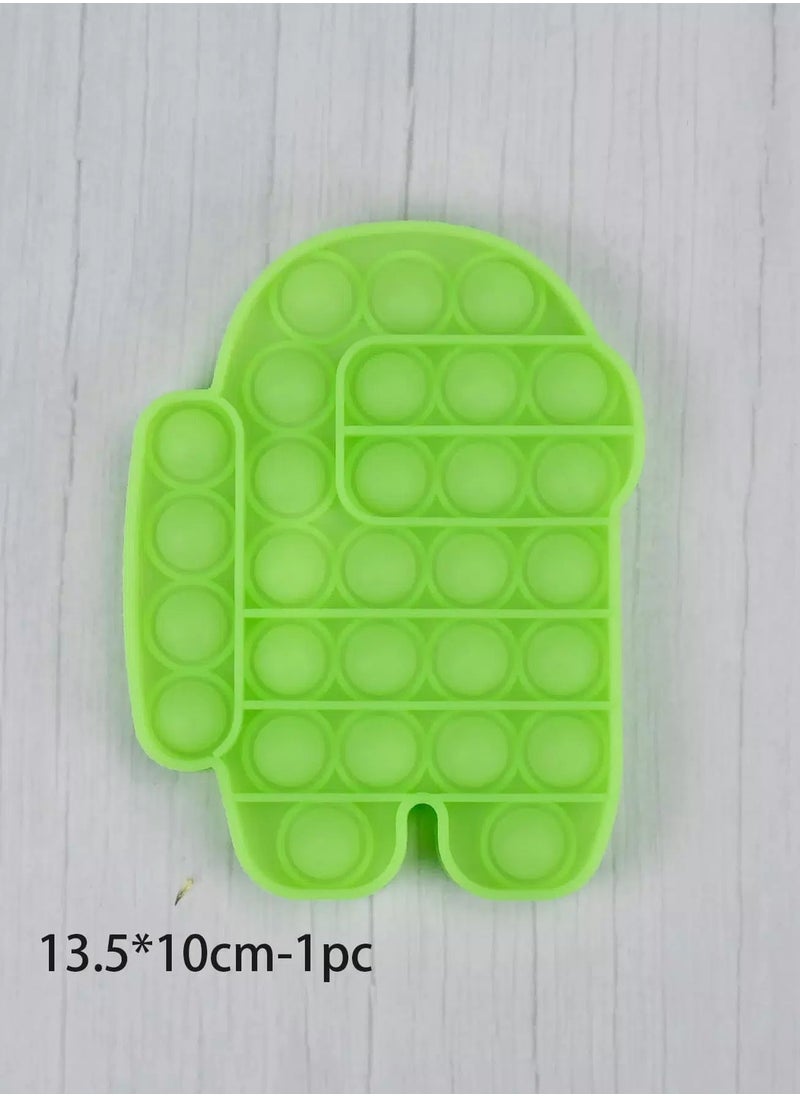 Generic 1pc Luminous Push Pop Bubble Toy  - Image 2