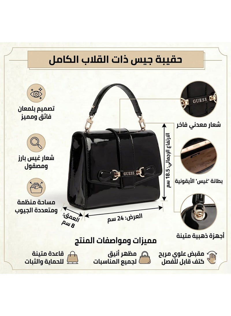 Guess Black Women Cross Body Bag Hwpg9500200 Bla - Image 2